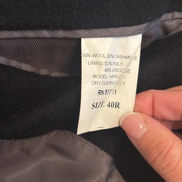 Men’s CK Overcoat
